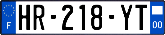 HR-218-YT