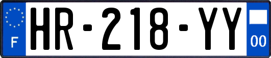 HR-218-YY