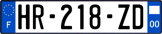 HR-218-ZD