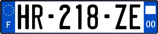 HR-218-ZE
