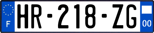 HR-218-ZG