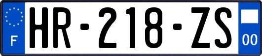 HR-218-ZS