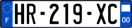 HR-219-XC