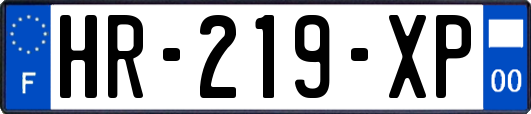 HR-219-XP