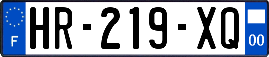HR-219-XQ
