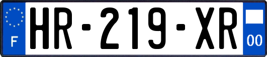 HR-219-XR