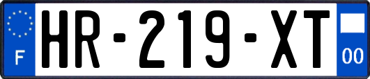 HR-219-XT