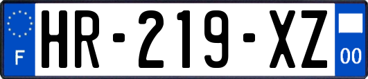 HR-219-XZ