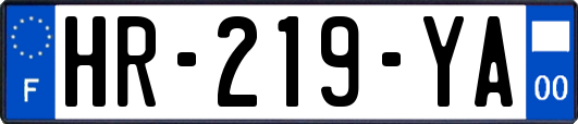HR-219-YA