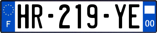 HR-219-YE