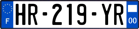 HR-219-YR