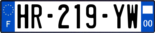 HR-219-YW