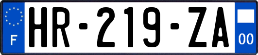 HR-219-ZA