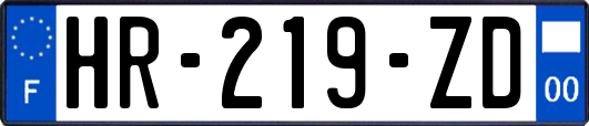 HR-219-ZD