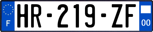 HR-219-ZF