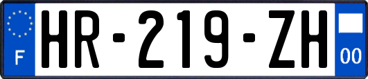 HR-219-ZH