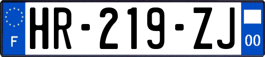 HR-219-ZJ