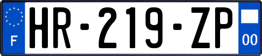 HR-219-ZP