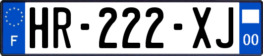 HR-222-XJ