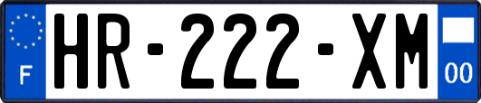 HR-222-XM