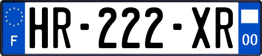 HR-222-XR