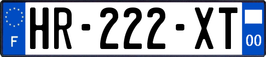 HR-222-XT