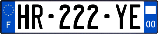 HR-222-YE