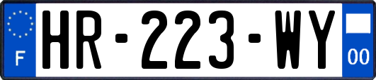 HR-223-WY