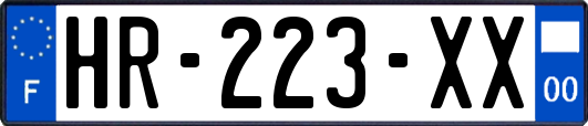 HR-223-XX