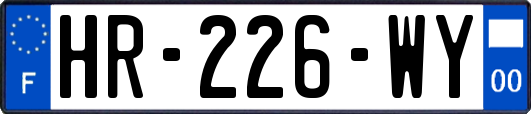 HR-226-WY