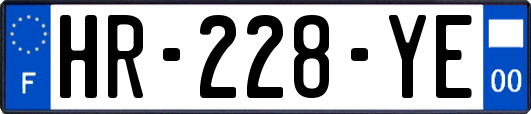 HR-228-YE