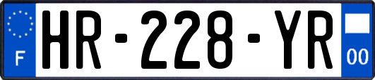 HR-228-YR