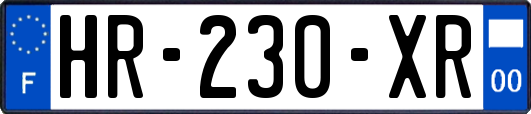 HR-230-XR