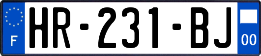 HR-231-BJ