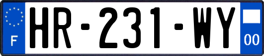 HR-231-WY