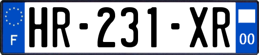 HR-231-XR