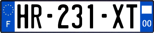HR-231-XT