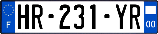 HR-231-YR