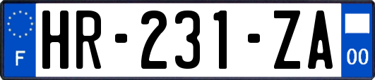 HR-231-ZA