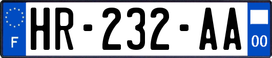 HR-232-AA