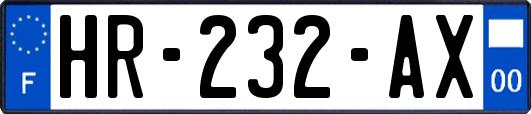HR-232-AX