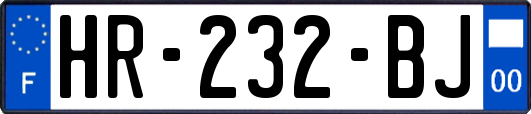 HR-232-BJ