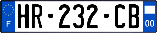 HR-232-CB