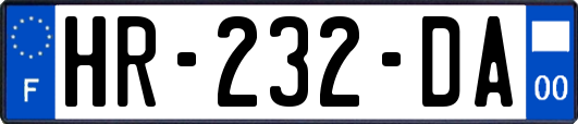 HR-232-DA