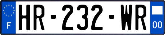 HR-232-WR