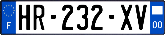 HR-232-XV