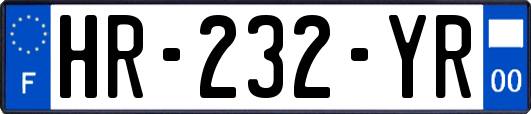 HR-232-YR