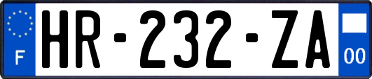 HR-232-ZA