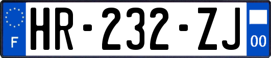 HR-232-ZJ