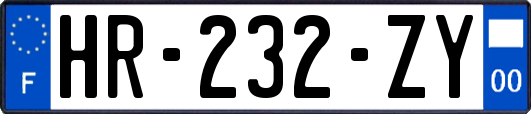 HR-232-ZY